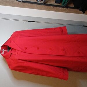 Vintage Union Made Misty Harbor Coral Trench Size:20